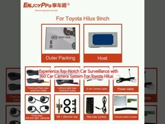 Experience Top-Notch Car Surveillance with 360 Car Camera System For Toyota Hilux