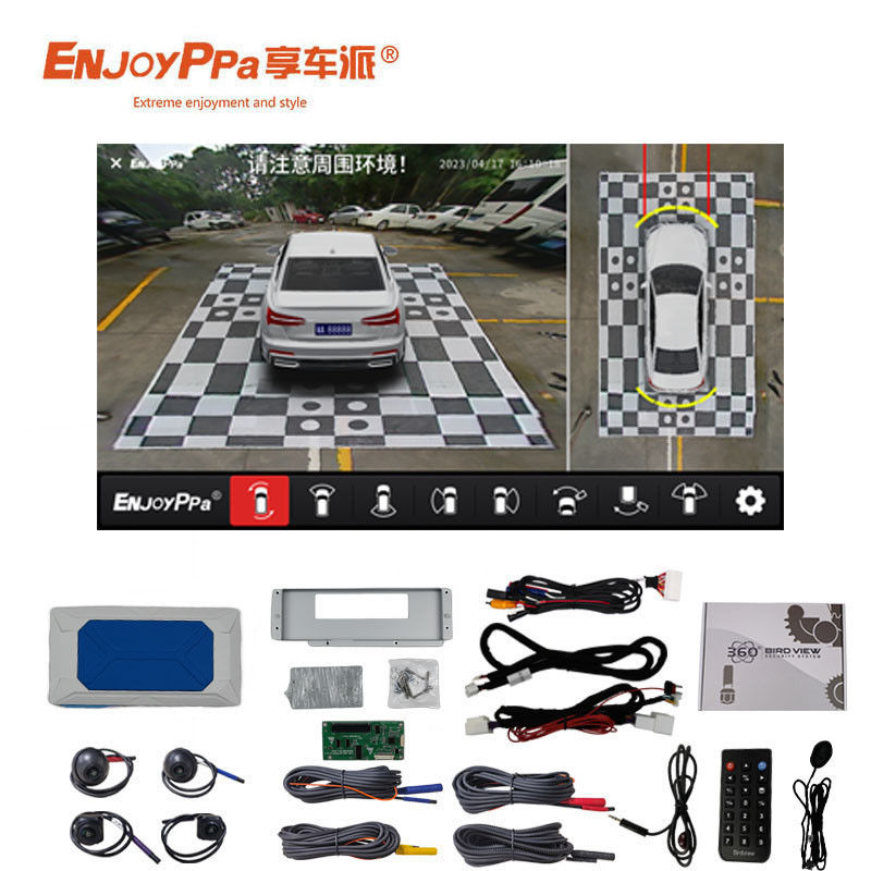 1080P 360 View Car Camera System For Mitsubishi Xforce 12.3 Inch Screen