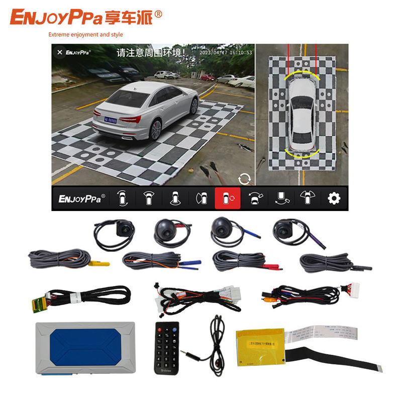 Plug And Play 360 Car Camera System For Toyota Camry 4 Way Recording