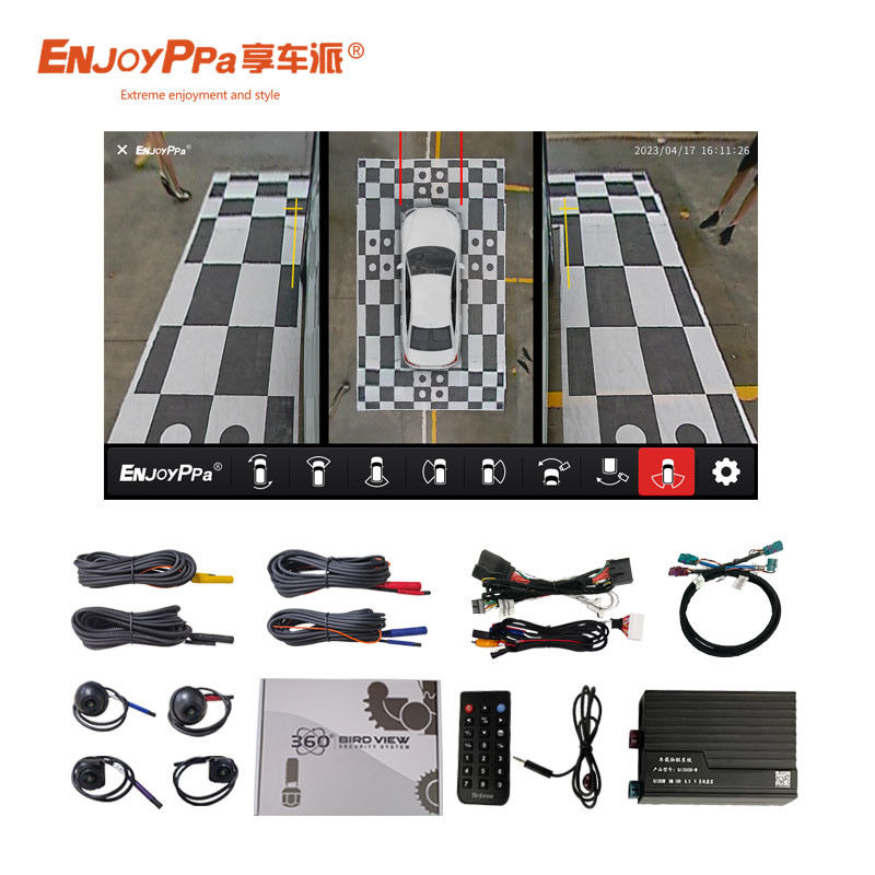 Parking Assistance 360 Car DVR Camera System for BMW 4 Way Recorder