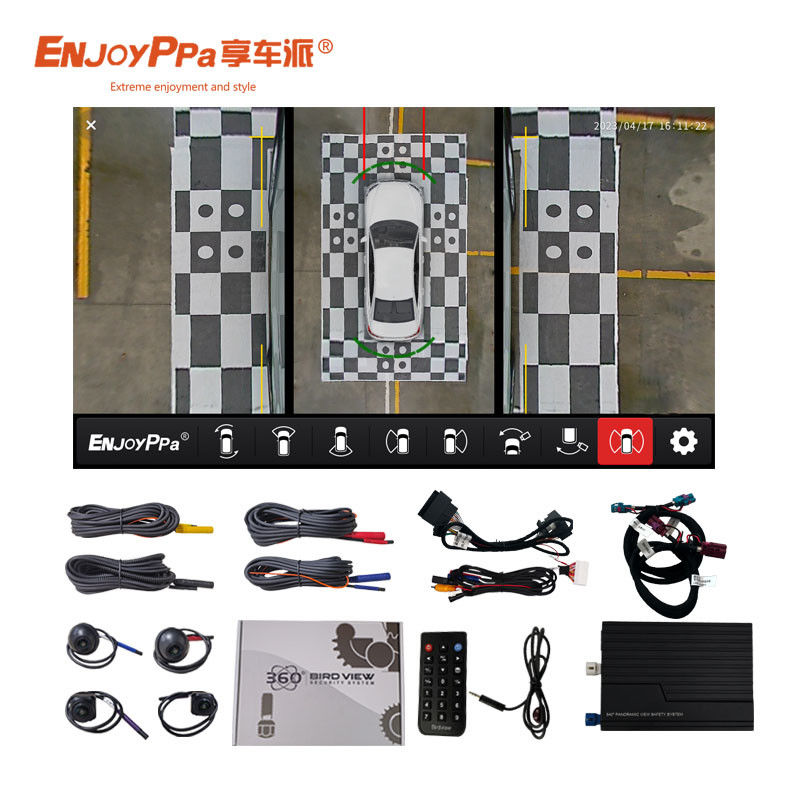 12Volt 360 Surround View Camera System Car For Land Rover With Night Vision