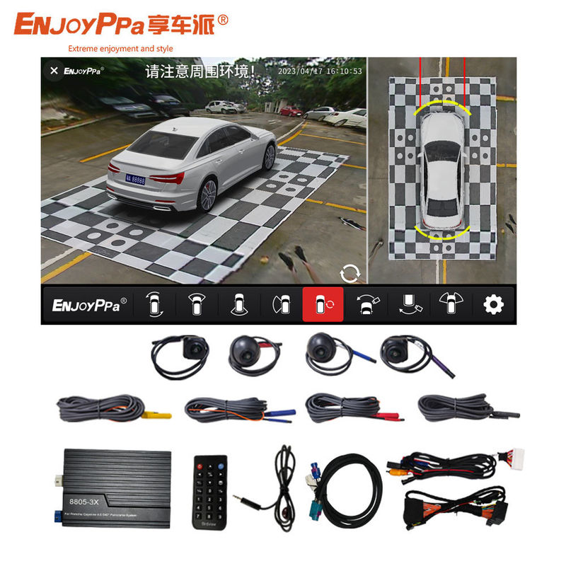 360 Degree Camera Car Kit For Porsche Surrounding View With Night Vision