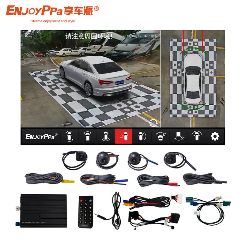 HD 1080P 360 Car Camera Kit For Benz 7.0 With 4 Way Driving Recorder