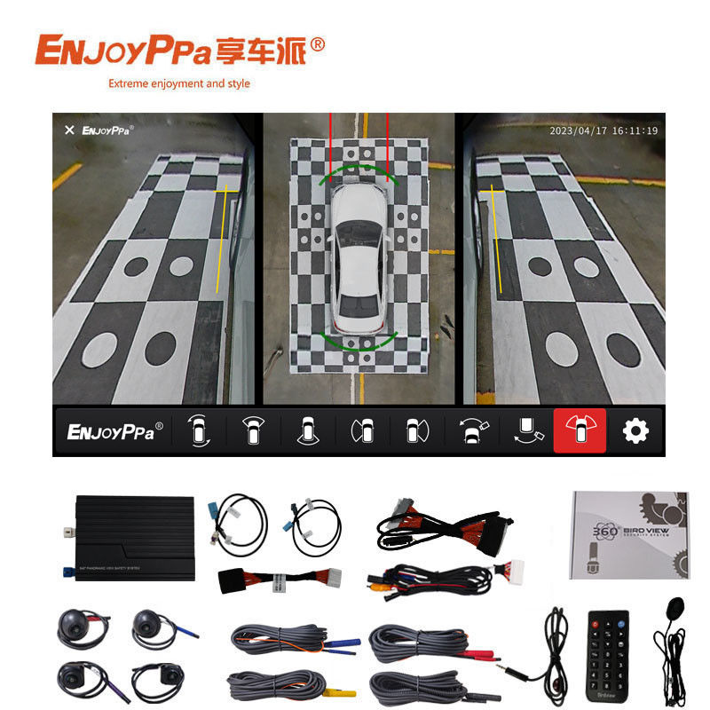 High Safety 360 Panoramic Parking System For Lexus RX With 7 Inches Screen