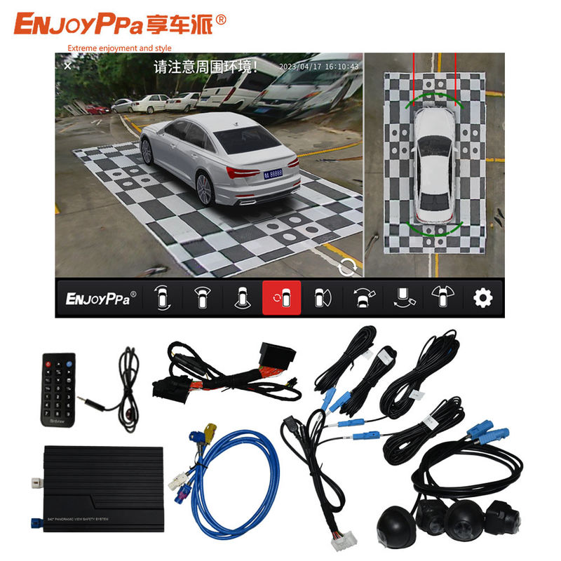 IP68 360 Degree Camera Car Kit For Ford SYNC 3 With Driving Recorder Parking Assistance