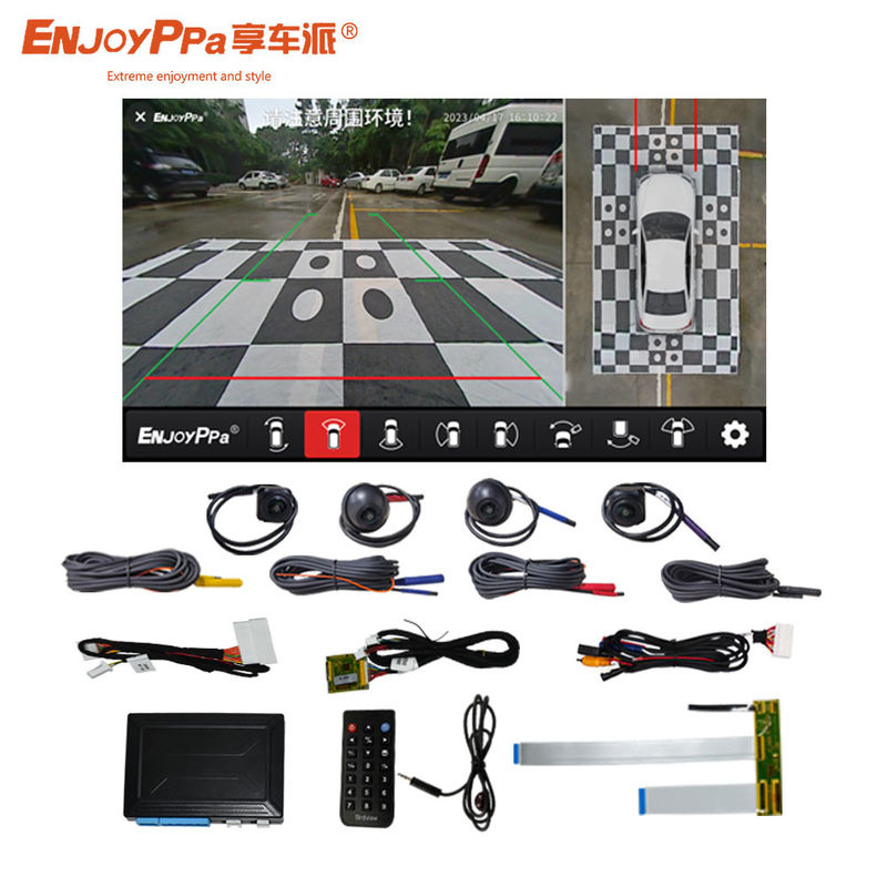 Plug And Play Fish Eye 360 Car Camera System with Touch Control For Vinfast 5