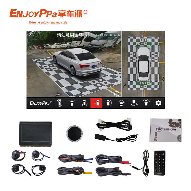 Loop Recording 360 Car Camera System for Hyundai Plug And Play Easy Installation
