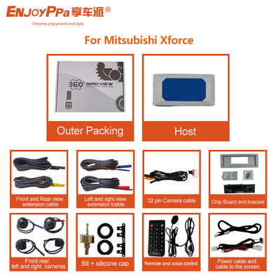 Waterproof 1080P Aftermarket 360 Camera System For Mitsubishi Xforce 8inch