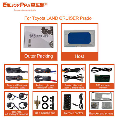 1080P Night Vision 360 Car Camera System For Toyota Land Cruiser Prado