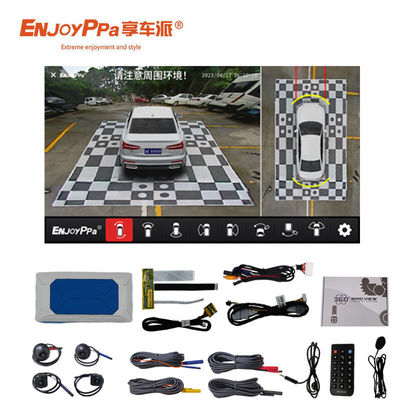 4 Way Driving Recording Car Monitoring Camera System For Honda CRV 9 Inch Screen