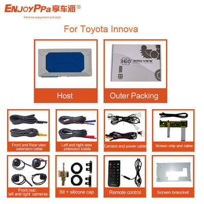 High Resolution 360 Auto Camera System For Toyota Innova Parking Assistance