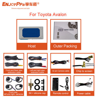 360 Degree Bird View Car Camera System For Toyota Avalon 4 Way Driving Recorder