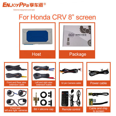 Parking Assistance Waterproof Vehicle 360 Camera System For Honda CRV