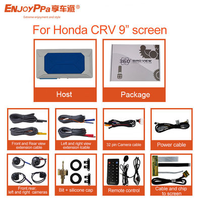 Innovative Car 360 View Camera System For Honda CRV 9 Inch Screen Night Vision