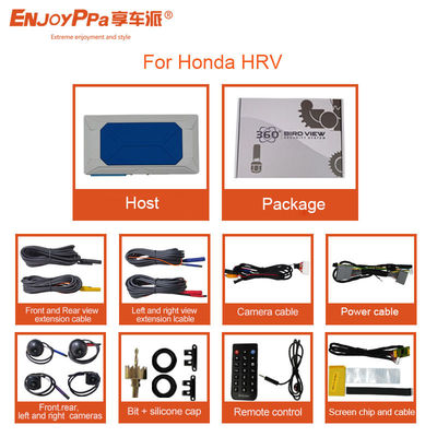 Touch Screen 360 Degree Car Camera System For Honda HRV 4 Way Driving Recorder