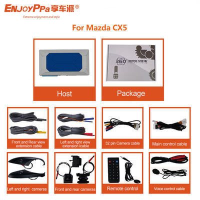 Touch Screen Vehicle Surround Camera System For Mazda CX5 1080P