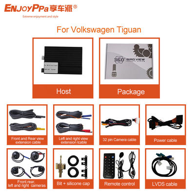 View Surroundings Car 360 Camera System For Volkswagen Easy Installation