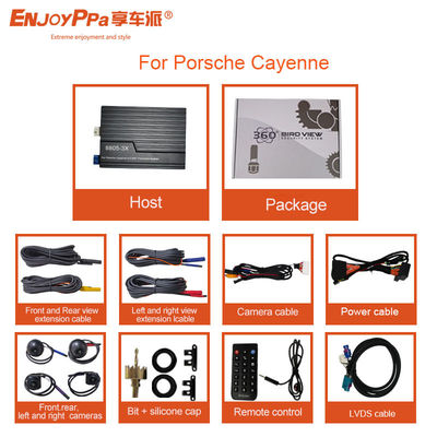 Shockproof Car 360 View Camera System For Porsche Parking Assistance