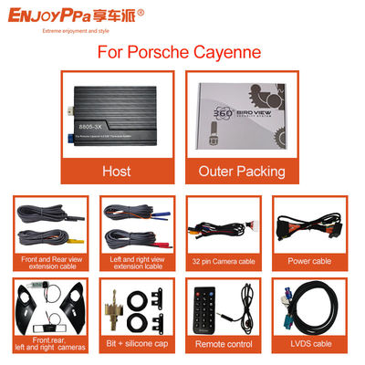 Water Proof 360 Car Camera System For Porsche Driving Recorder Surrounding Views