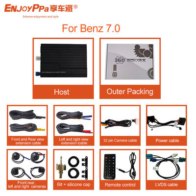 IP67 360 Car Camera System For Benz 7.0 With Surrounding View Parking Assistance System