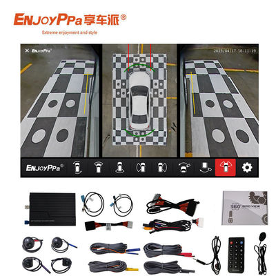 High Safety 360 Panoramic Parking System For Lexus RX With 7 Inches Screen