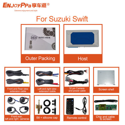 360-Degree Waterproof Car Camera System with Loop Recording For Suzuki Swift