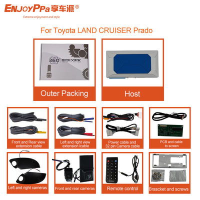 Night Vision 1080P 360-Degree Car Camera System For Toyota Prado 2024
