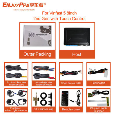 Full View HD Fish Eye 360 Camera System Safer Parking For Vinfast 5