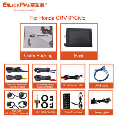 1080P Resolution Night Vision 360 Car Camera System for Honda Civic