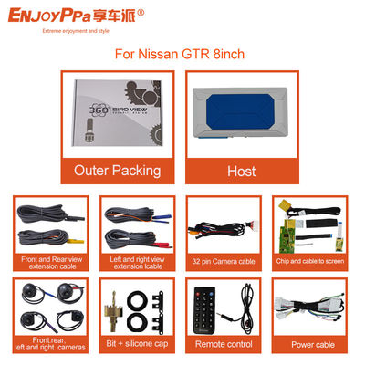 1080P 360 Car Camera System for Nissan GTR Loop Recording Plug And Play Installation